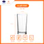 Bộ 6 cốc dáng trụ đứng cao thủy tinh LOTUS GLASS VTC163 trong suốt cao cấp, an toàn, dùng để uống nước, trà đá, sinh tố