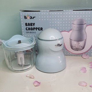 Máy xay ăn dặm Bear 0.3L GR-B03V2 / 0.6L GR-B06V1 ,Nồi nấu cháo chậm cho bé Bear