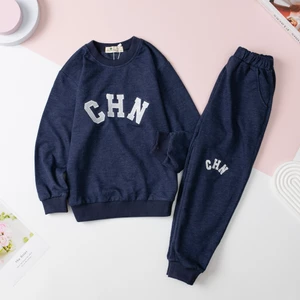 Bộ Nỉ Thêu Chữ Houston Size Nhí Dành cho Bé Trai và Bé Gái
