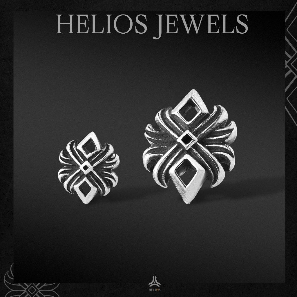 Ảnh Khuyên tai bạc S925 Lotus Tiny Bud Helios Silver Original 3