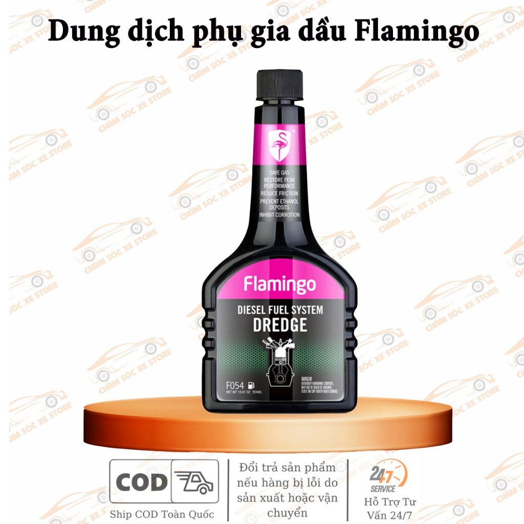 Dung Dịch Súc Béc Dầu Flamingo Diesel Fuel System Dredge F054 354ml