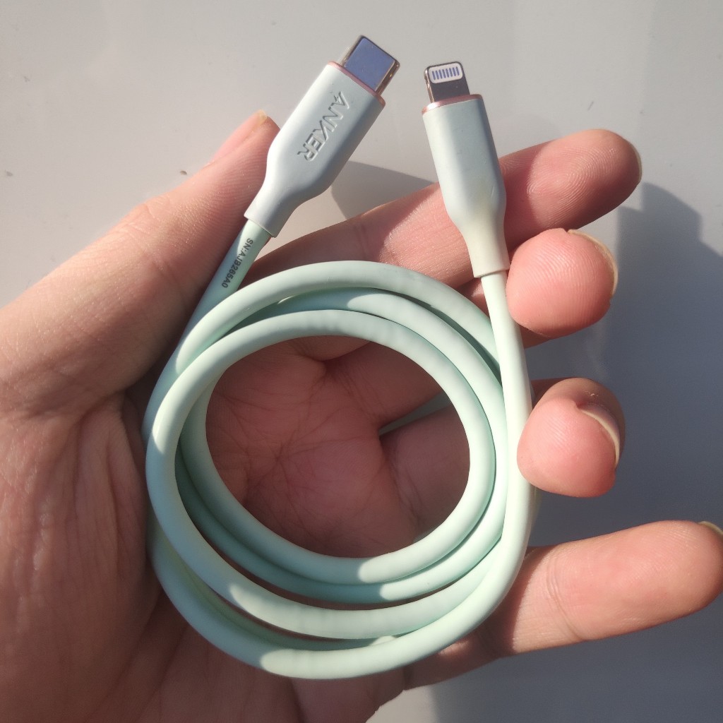 [ Đã qua sử dụng] Dây Cáp Sạc Anker A8662 0.9m và A8663 1.8m PowerLine ...