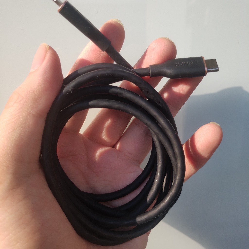 [ Đã qua sử dụng] Dây Cáp Sạc Anker A8662 0.9m và A8663 1.8m PowerLine ...