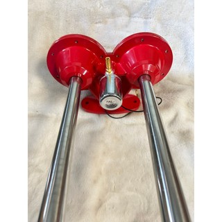 Bộ còi thái lan. Còi hơi xe tải, xe khách Thái lan 2 loa cho xe có bình ,còi thái 65cm -60cm to