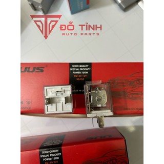 Rơ le xi nhan 3 chân UUS vỏ đỏ điện 12v và 24v