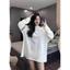 Áo Nỉ 💥 HÀNG LOẠI 1 💥 Áo Hoodie Form Thụng Rộng Giấu Quần Dài Tay Có Bo Tay Xẻ Gấu 40-70kg Mẫu AONITHOMETRANGKAB. P423