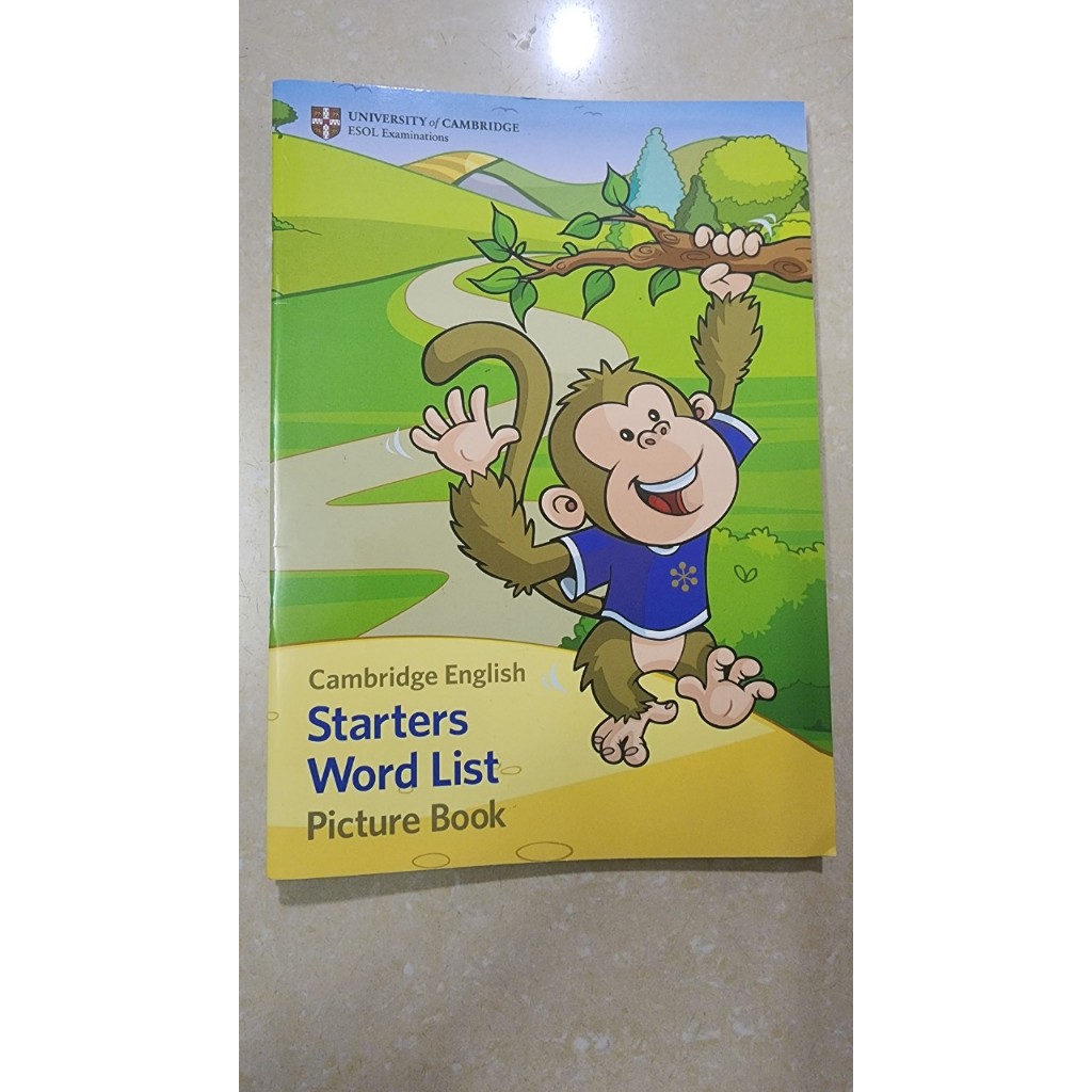 Ảnh Vở cambridge english word list starters ,movers ,flyers 1
