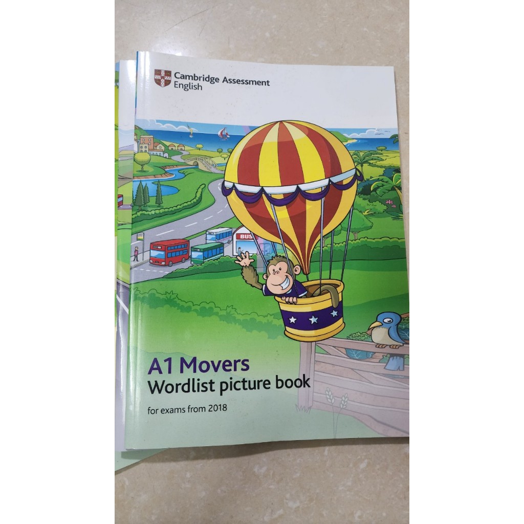 Ảnh Vở cambridge english word list starters ,movers ,flyers 2