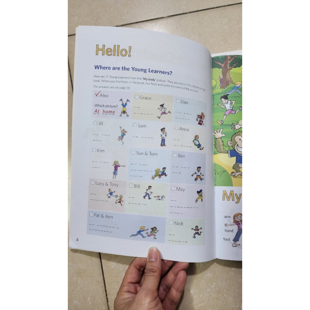 Ảnh Vở cambridge english word list starters ,movers ,flyers 4