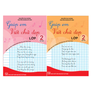 Sách - Combo giúp em viết chữ đẹp lớp 2 - tập 1 + 2 (cánh diều) (KP)