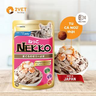 [HÀNG CÔNG TY]Combo 20 & 10 Pate Nekko Cho Mèo Gói 70g - Nhập Khẩu Thái Lan Cho Mèo Trưởng Thành Và Mèo Con