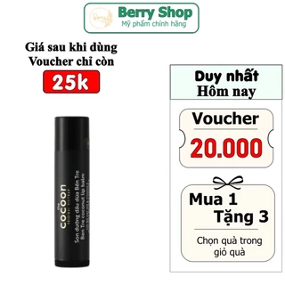 [ Chính hãng – Giá chỉ 24K ] Son dưỡng dầu dừa Cocoon Coconut Lip Balm With Shea Butter & Vitamin E 5g