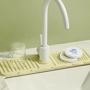 Tấm lót thoát nước gia dụng Vòi bếp di động có thể gập lại Vòi silicone mềm Thảm thoát nước Mặt bàn phòng tắm Giá để đồ
