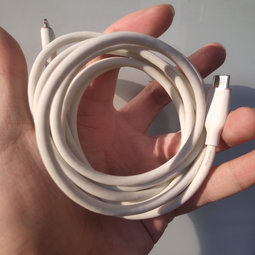 [ Đã qua sử dụng] Dây Cáp Sạc Anker A8662 0.9m và A8663 1.8m PowerLine ...