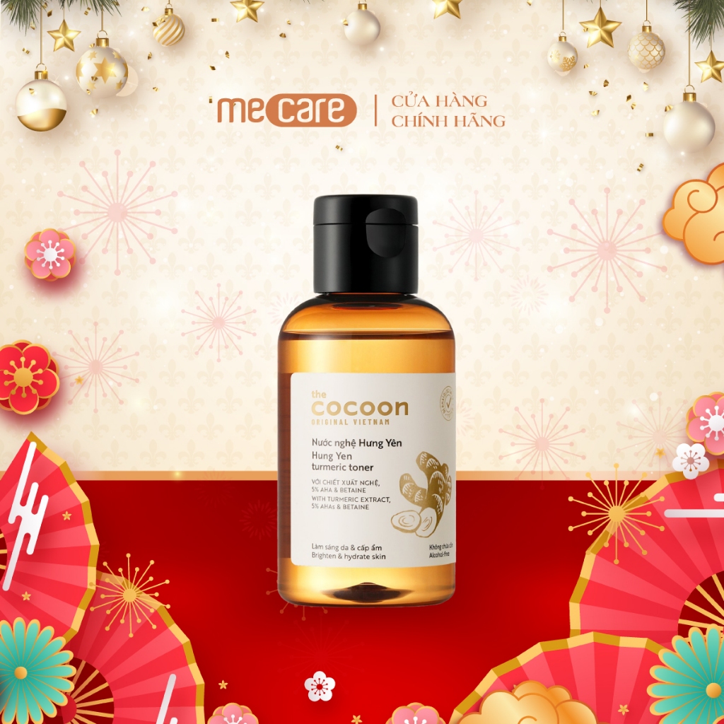 Nước nghệ Hưng Yên (toner) Cocoon làm sáng da & cấp ẩm 140ml | Shopee ...