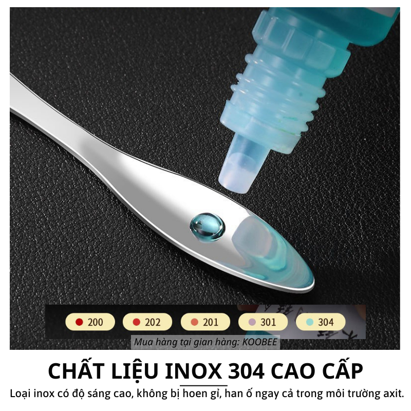 Bộ Dụng Cụ Ăn Hải Sản Inox 304 KOOBEE – Kìm Kẹp Càng Cua Ghẹ Và Nĩa Gỡ Thịt Cua Cao Cấp (NB92)