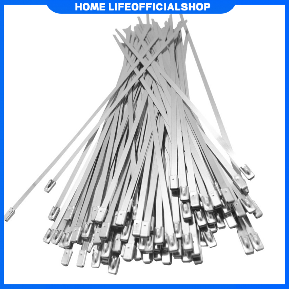 Dây rút inox 304 , bịch 100 sợi, Set 100 pcs Dây thít inox, dây rút ...