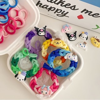 Vòng Tay Đôi Dây Bện Handmade Kiêm Dây Buộc Tóc Lắc Cặp Nhóm Nam Nữ Bạn Thân Dễ Thương Timo BT05
