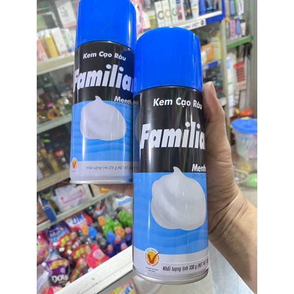 Kem bọt cạo râu tại nhà FAMILIAR 330g Chính Hãng | Shopee Việt Nam