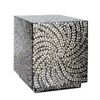 Đôn khảm trai Sơn mài cao cấp D36H50