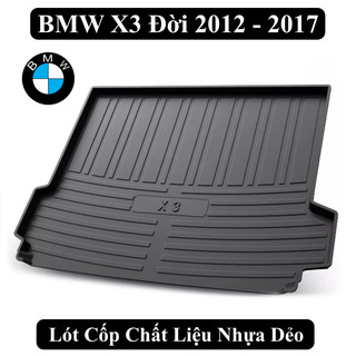 Lót Cốp BMW X3 Đời 2012 -2023 Chất Liệu Nhựa Dẻo