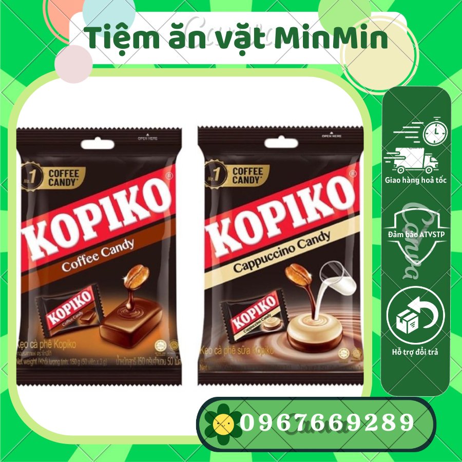 Kẹo Cà Phê Kopiko Gói 135g (40 viên) | Shopee Việt Nam