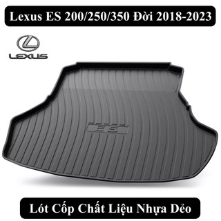 Lót Cốp Lexus ES 200/240/250/260/300h/350 Đời 2006-2023 Chất Liệu nhựa Dẻo
