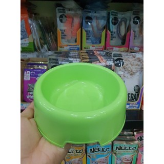 Bát nhựa đựng thức ăn nhiều màu sắc cho thú cưng