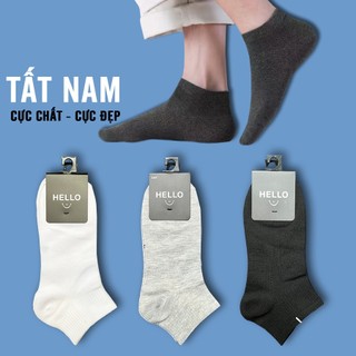 Tất nam cổ ngắn,vớ nam đẹp chất liệu cotton kháng khuẩn thấm hút mồ hôi cực tốt