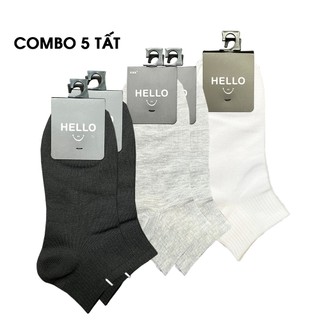 Tất nam cổ ngắn,vớ nam đẹp chất liệu cotton kháng khuẩn thấm hút mồ hôi cực tốt