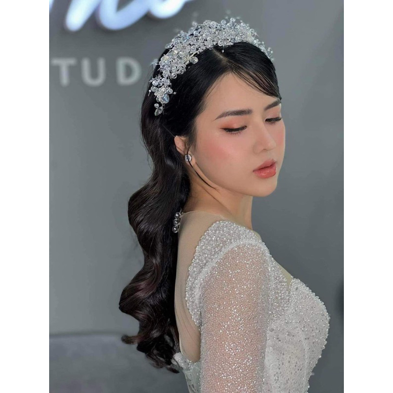 bờm tóc lấp lánh