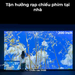 Máy Chiếu Mini KAW Pro KP960 Độ Sáng Cao, Độ Phân Giải 4K, Kích Thước Tối Đa 200 Inch, Hệ Điều Hành Androi 10 — ảnh 4