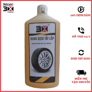 Dung Dịch Tẩy Lốp Chuyên Dụng 3X 1000ml