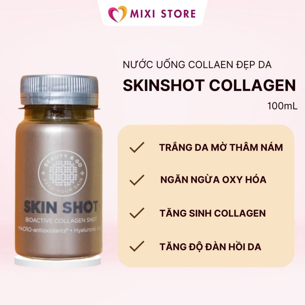 Nước Uống Collagen Skin Shot Bioactive Hộp 10 Chai | Shopee Việt Nam
