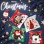 Bao bì hoạ tiết, túi đựng bánh dán miệng 10x10+3, chủ đề Noel Giáng Sinh - BAKERY KING