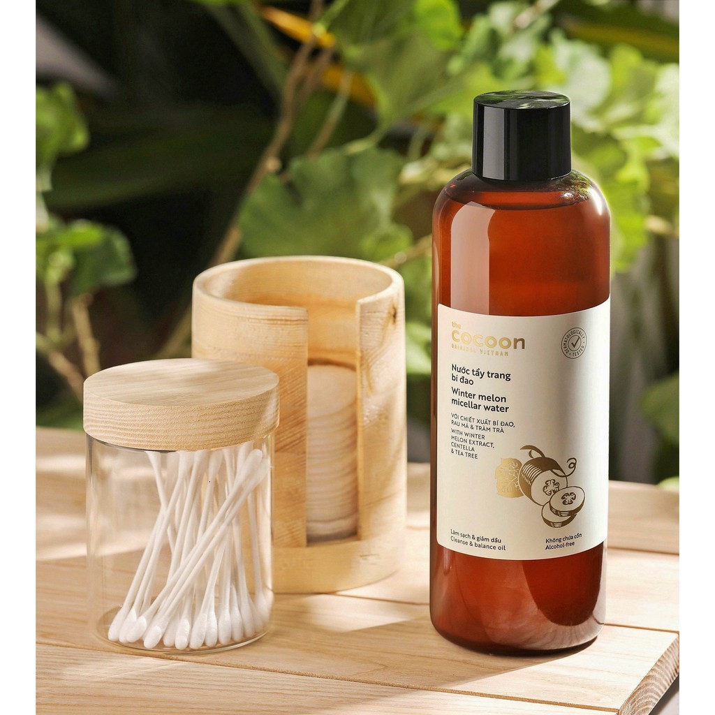 Ảnh Nước tẩy trang bí đao The Cocoon Vietnam 500ml thuần chay cho da dầu mụn 3