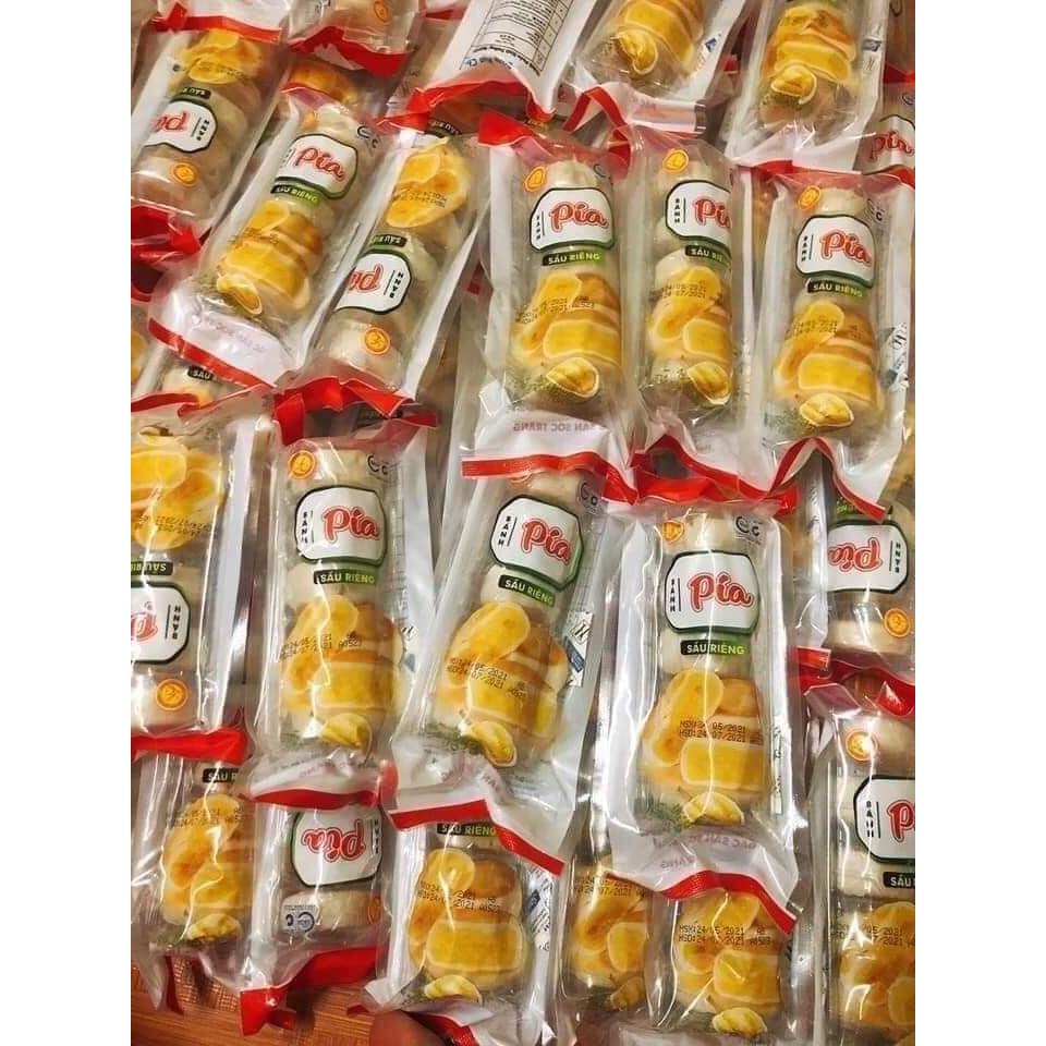 Bánh pía sầu riêng mini gói 100g (5 bánh nhỏ) đồ ăn vặt yoyo | Shopee ...