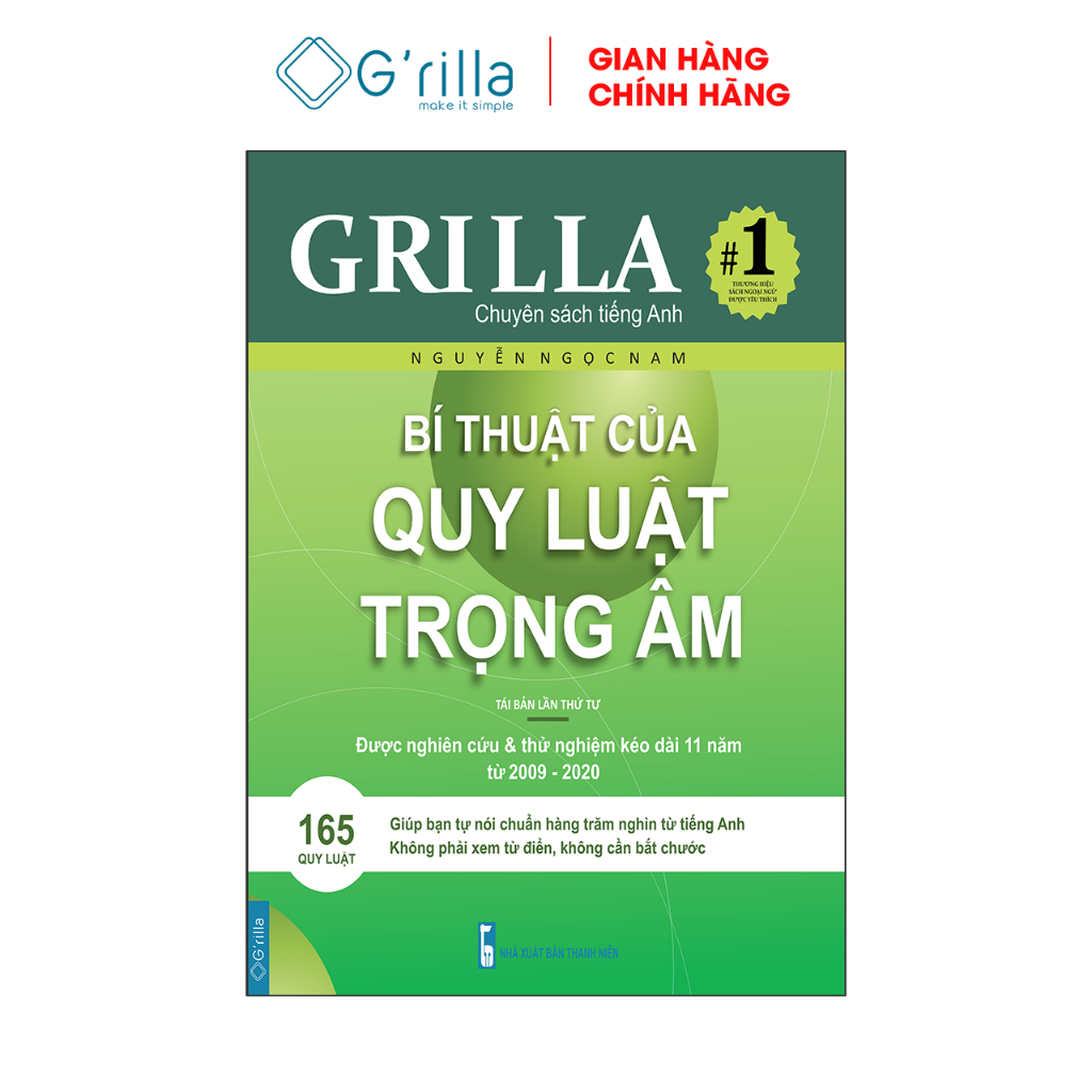 Ảnh Sách - Bí thuật của quy luật trọng âm - Dành cho người lớn kèm App học miễn phí 1