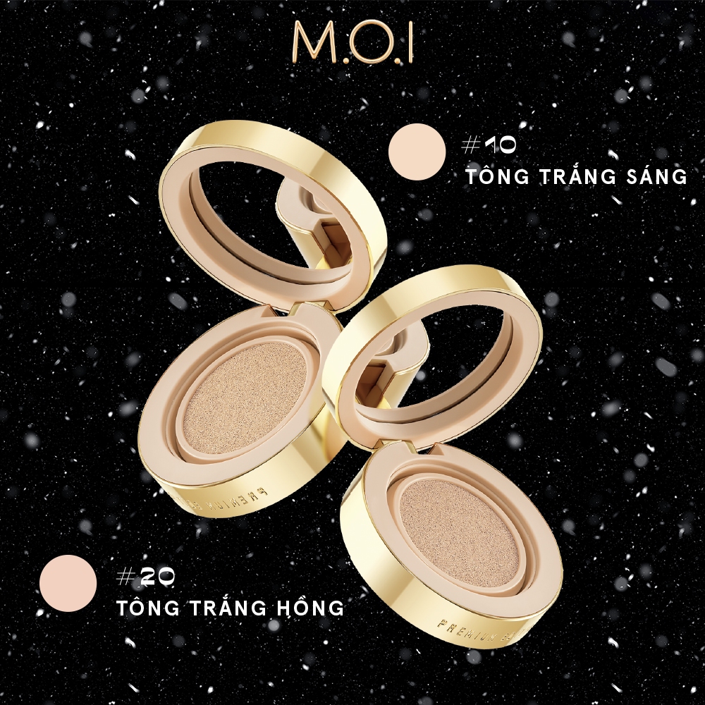 Ảnh Phấn nước kiềm dầu che khuyết điểm SPF50+ PA+++ MOI Premium Baby Skin Cushion phiên bản mùa lễ hội 12g 3
