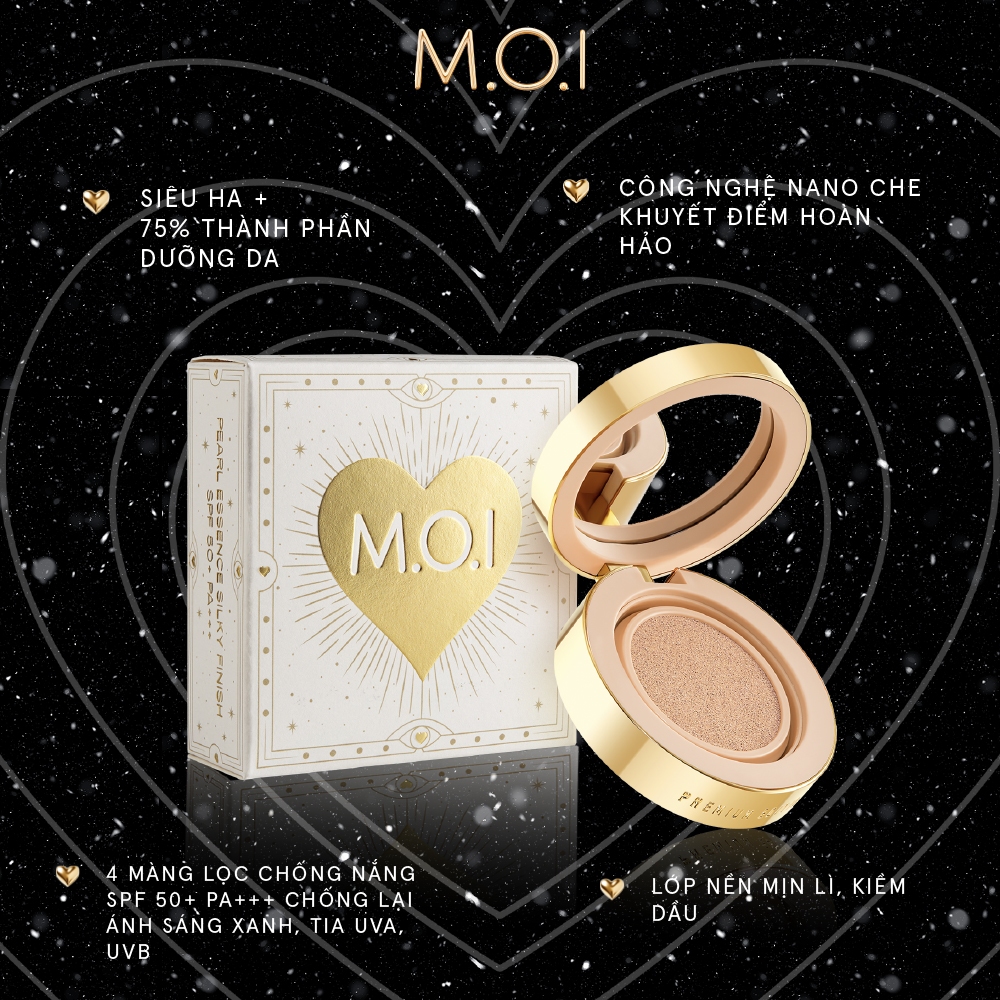 Ảnh Phấn nước kiềm dầu che khuyết điểm SPF50+ PA+++ MOI Premium Baby Skin Cushion phiên bản mùa lễ hội 12g 2