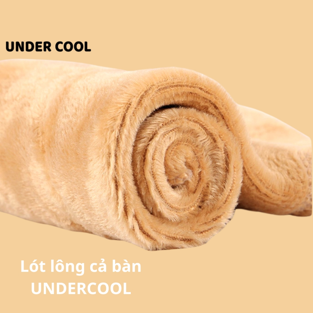 Set 5 Đôi tất vớ Size Trên Mắt Cá Dày Đẹp Ủ Kem Đi Nắng Lót Lông Chất  UNDERCOOL Cho Nam và Nữ TC03