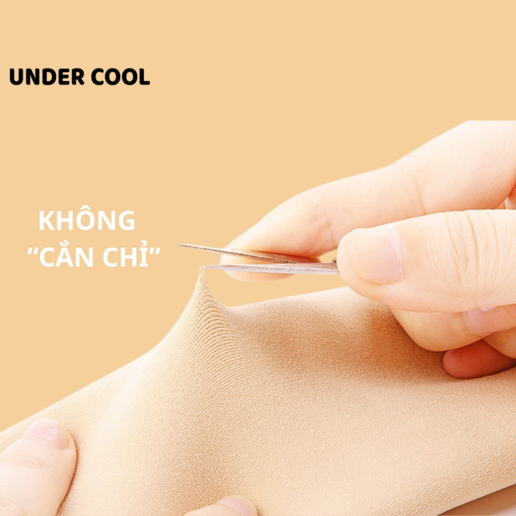 Set 5 Đôi tất vớ Size Trên Mắt Cá Dày Đẹp Ủ Kem Đi Nắng Lót Lông Chất  UNDERCOOL Cho Nam và Nữ TC03