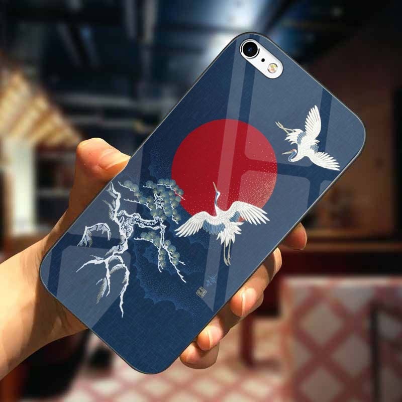 Ốp Lưng IPHONE 6, 6S, 6 PLUS, 6S PLUS Mặt Lưng Kính Cường Lực Sáng Bóng