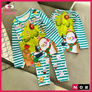 Set tay dài quần dài bé gái chất thun lạnh mềm mịn mát loại 1 in 3 D cho bé gái từ 9 đến 23kg