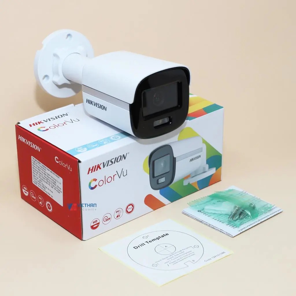 Camera HDTVI Có Màu Ban Đêm 5MP HIKVISION DS-2CE12KF0T-FS