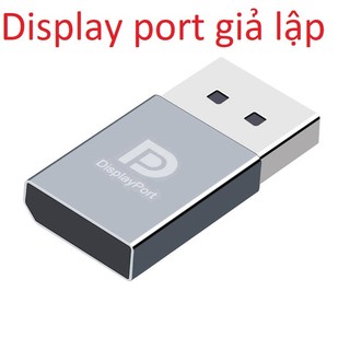 Đầu cắm Display port giả lập màn hình ảo 4K - 4K Displayport Dummy Plug DP