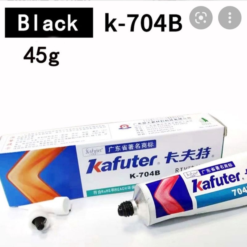 Keo Dán Tản Nhiệt Kafuter K-704A Trắng , K-704B Đen (Tuýp 45G) | Shopee ...