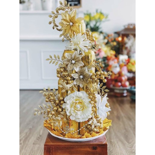 Set Phụ Kiện Trang Trí Tháp Bánh,Tháp Bia,Deco Ngày Tết
