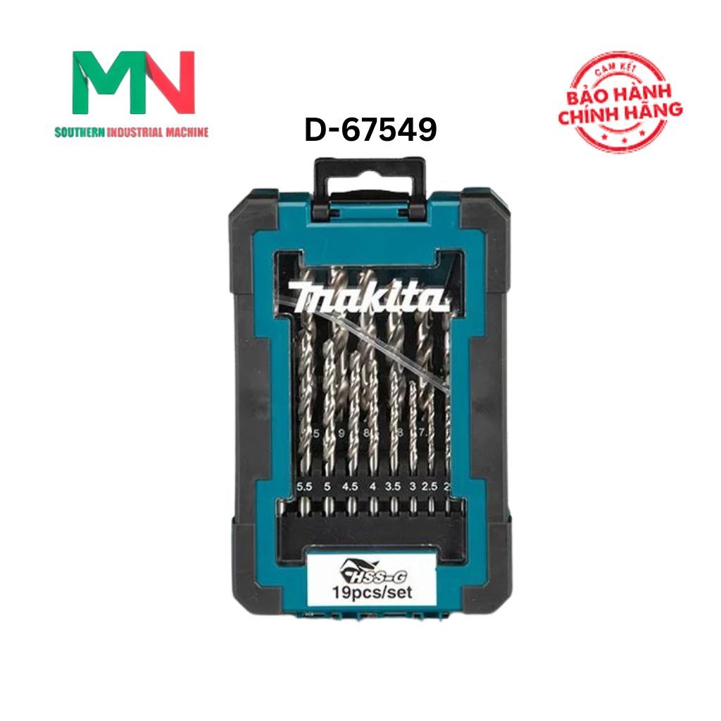 Bộ mũi khoan kim loại HSS-G MAKITA D-67549, D-67555 - CHÍNH HÃNG ...