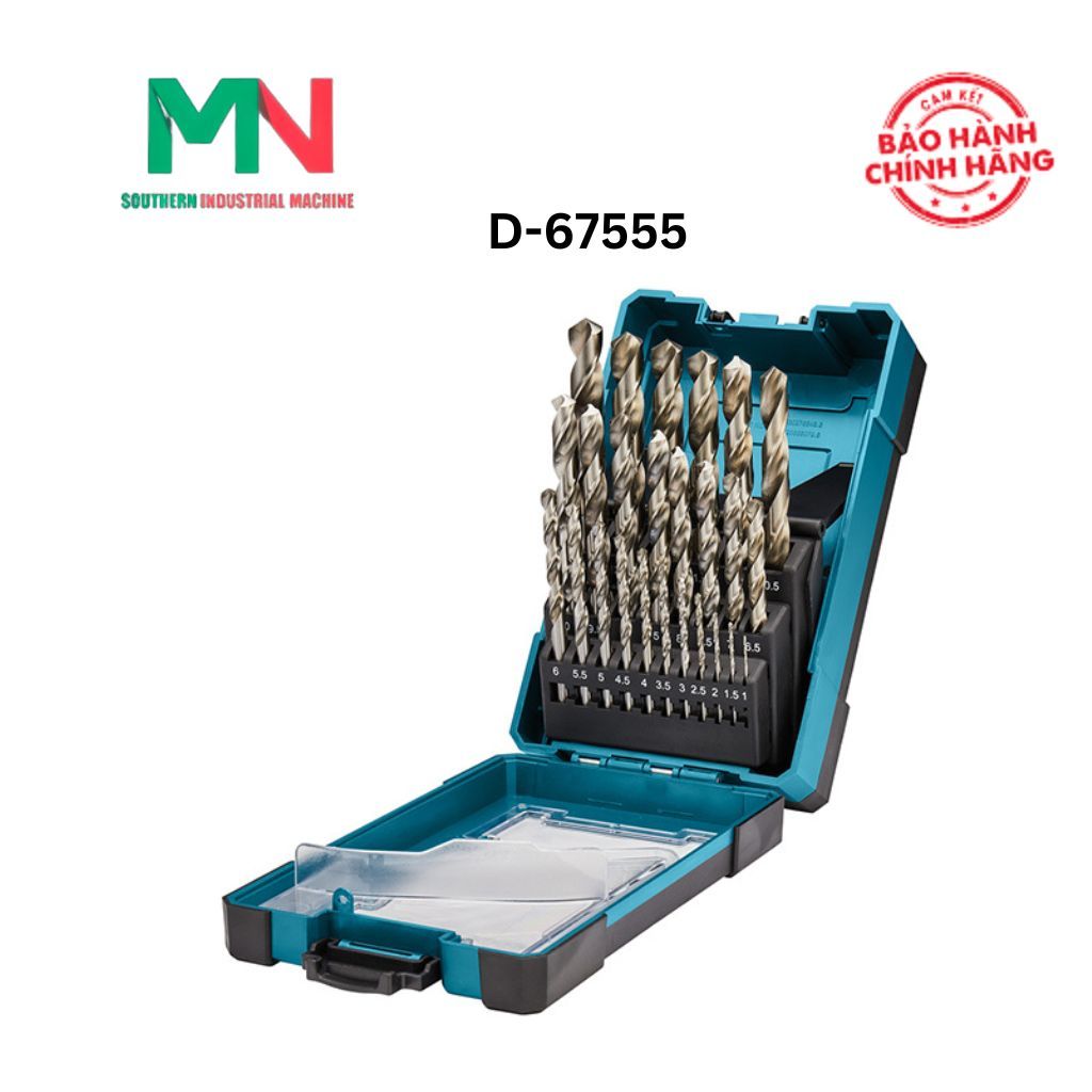 Bộ mũi khoan kim loại HSS-G MAKITA D-67549, D-67555 - CHÍNH HÃNG ...